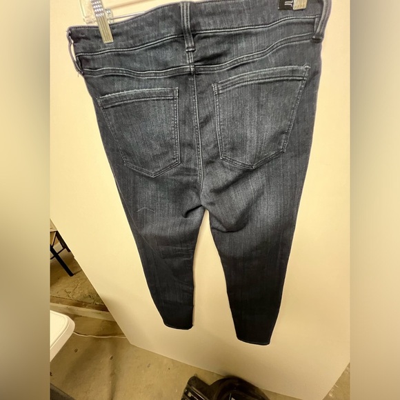 LIVERPOOL ANKLE SKINNY DARK BLUE JEANS. PETITE 30/10. Size 10 - Picture 5 of 9
